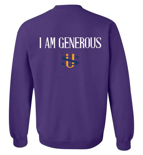 I AM GENEROUS