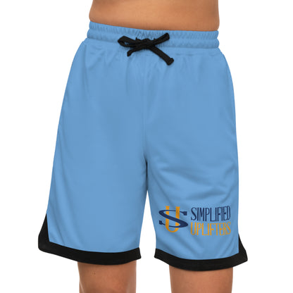 Simplified Uplifters Basketball Rib Shorts - Comfortable Athletic Wear