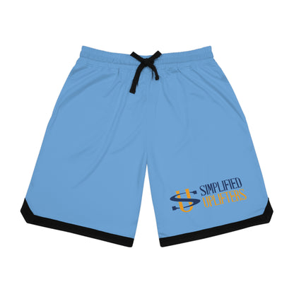 Simplified Uplifters Basketball Rib Shorts - Comfortable Athletic Wear